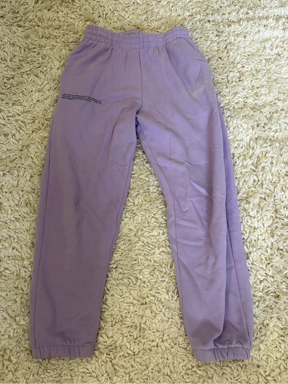 Pangaia Lilac Kids Jogger Sweatpants